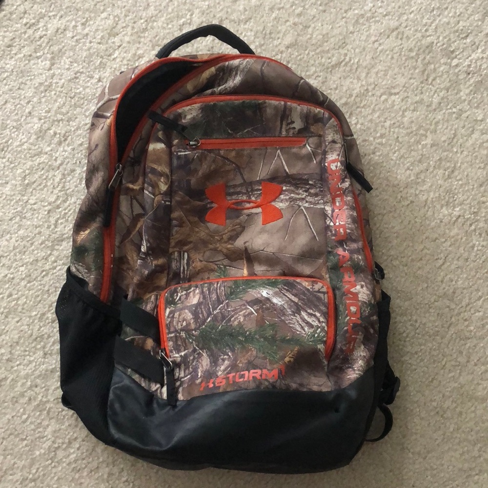 Under Armor camo backpack